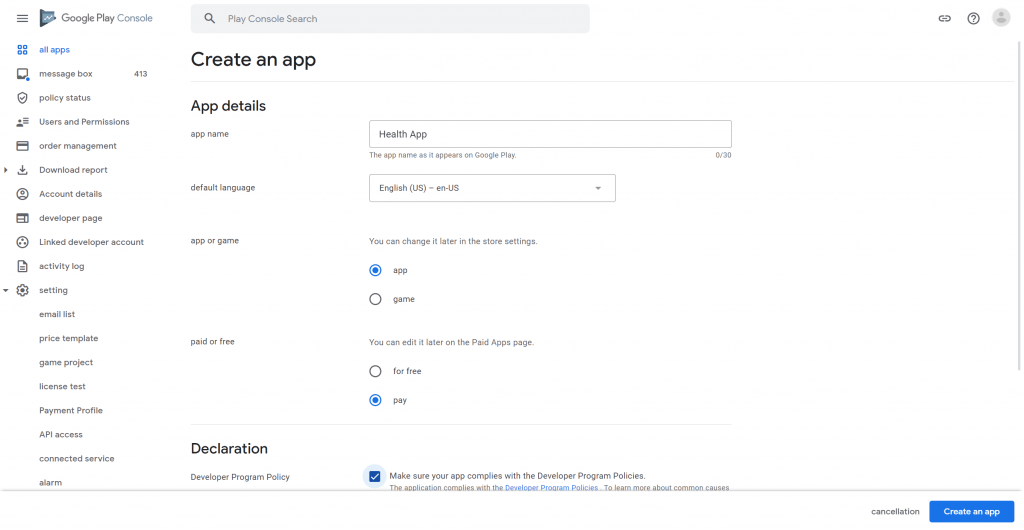 Step-By-Step Process to Upload App to Google Play Store